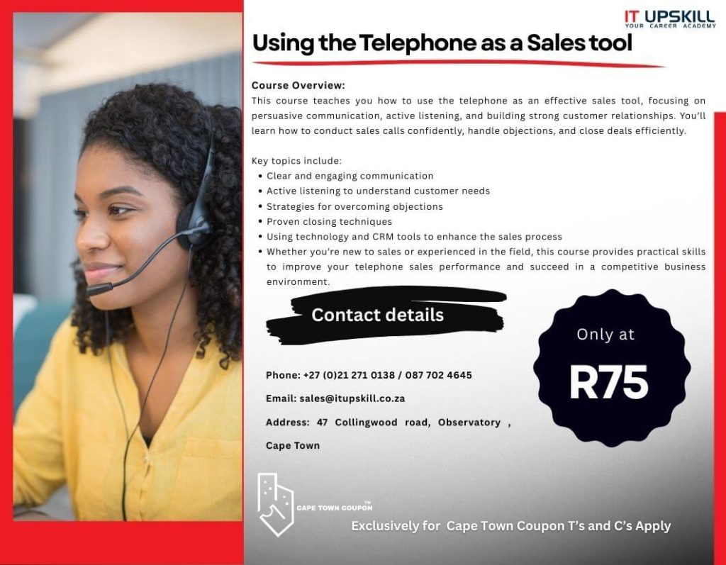 Itupskill telephone sales tool course (1)